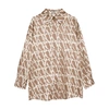 Aeron Julia Silk-blend Shirt In Fawn