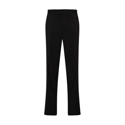 Prada Slim-cut Trousers In Nero