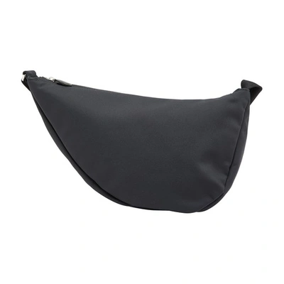 The Row Slouchy Banana Two Bag In Black