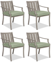 AGIO SET OF 4 WAYLAND OUTDOOR DINING CHAIRS, CREATED FOR MACY'S
