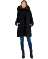 SAM EDELMAN WOMEN'S OVERSIZED-COLLAR HOODED PUFFER COAT