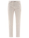 Jacob Cohen Bard Mid-rise Slim-fit Trousers In Beige