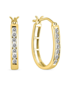 True Diamond 14k 0.66 Ct. Tw. Diamond Hoops