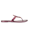 TORY BURCH WOMEN'S MILLER METALLIC SANDALS