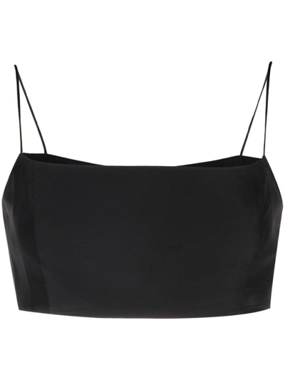 Gauge81 Cropped Bralette Top In Black