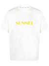 SUNNEI SUNNEI CLASSIC LOGO SPRAYED T-SHIRT