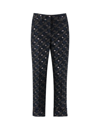 Fabiana Filippi Patterned-jacquard Cropped Trousers In Only One Color
