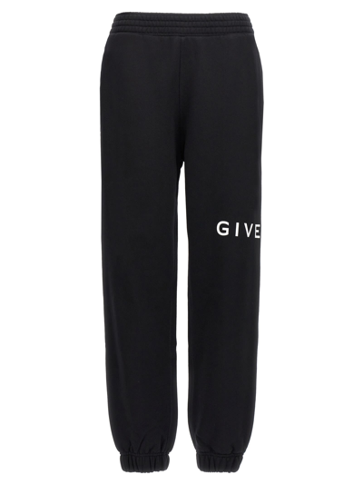 Givenchy Black Cotton Joggers In Default Title