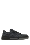 Dolce & Gabbana New Roma Sneakers - Dolce&gabbana - Leather - Black In Black