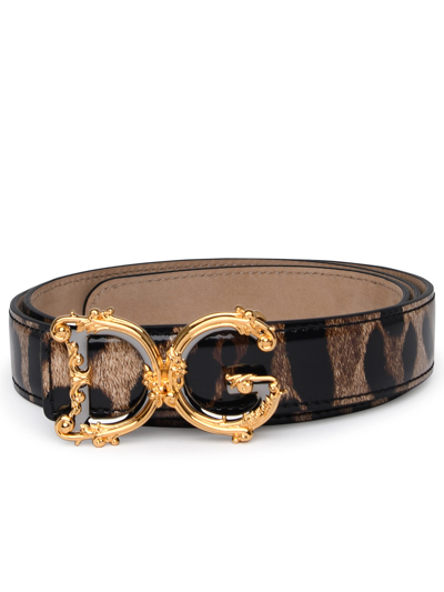 Dolce & Gabbana Leo Belt In Multicolour