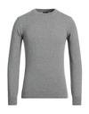 Retois Man Sweater Grey Size M Cashmere, Merino Wool