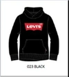 LEVI'S BLACK SWEATSHIRT FOR BOY WITH LOGO