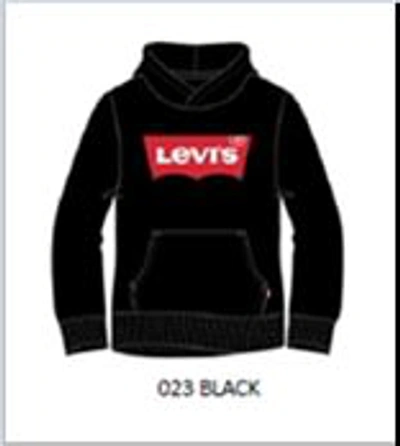 Levi's Kids' Black Sweatshirt For Boy With Logo