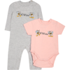 OFF-WHITE MULTICOLOR SET FOR BABY BOY