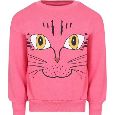 Mini Rodini Kids' Fuchsia Sweatshirt For Girl