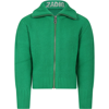 ZADIG &AMP; VOLTAIRE GREEN CARDIGAN FOR GIRL