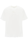 BURBERRY BURBERRY TEMPAH T-SHIRT WITH EMBROIDERED EKD