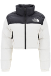 The North Face Nuptse Water Repellent 700 Fill Power Down Short Puffer Jacket In Black