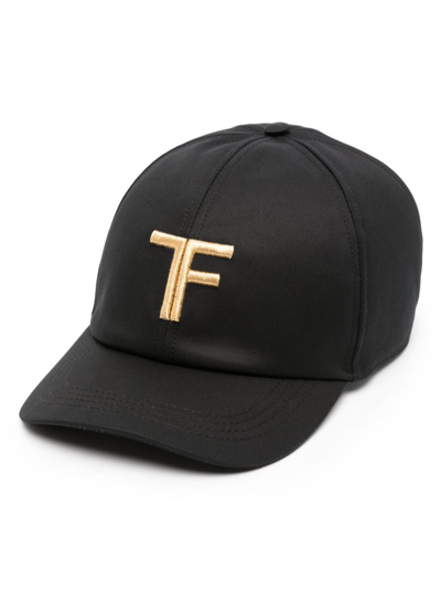 Tom Ford Baseball Cap In Black