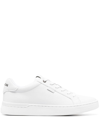 COACH ROUND-TOE LACE-UP SNEAKERS