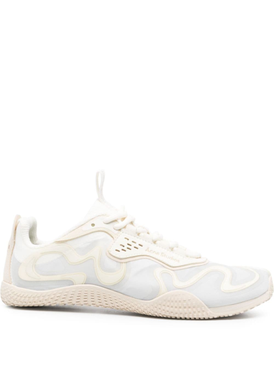 Acne Studios Lace-up Sneakers In Multi White