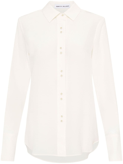 Rebecca Vallance Pascal Shirt Ivory In White