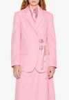 Pucci Classic-lapel Wrap Blazer In Pink