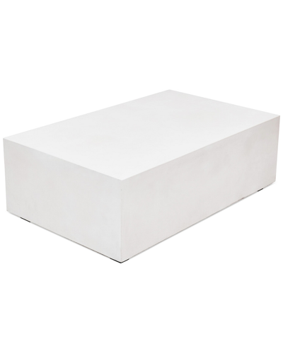 Urbia Bloc Coffee Table In White