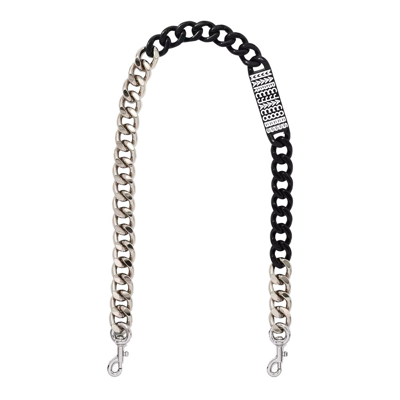 Marc Jacobs The Barcode Chain Strap In Black