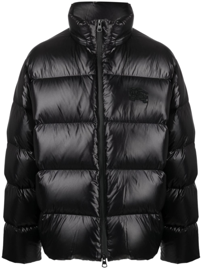 Burberry Padded Jacket In Black