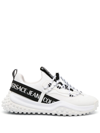 Versace Jeans Couture Sneakers Mit Logo-print In White