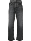 AGOLDE HIGH-RISE CROPPED JEANS