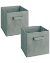 CLOSETMAID CLOSETMAID SET OF 2 CUBEICALS FABRIC DRAWERS