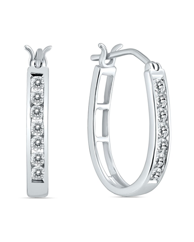 True Diamond 14k 0.46 Ct. Tw. Diamond Hoops