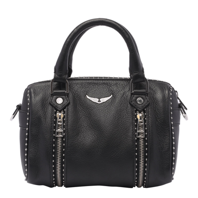 Zadig &amp; Voltaire Medium Sunny Handbag In Black