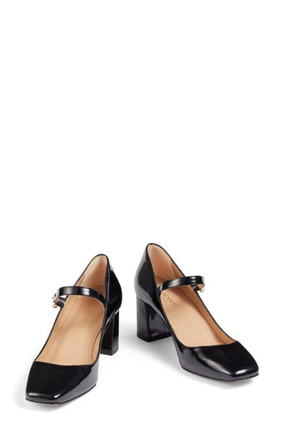 Lk Bennett Winter Mary Jane Pump In Black