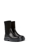 Camper Norte Round-toe Leather Boots In Black