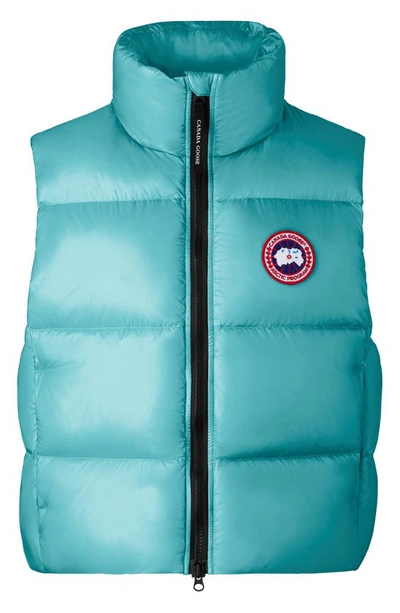 Canada Goose Cypress Packable 750 Fill Power Down Waistcoat In Boulevard Blue