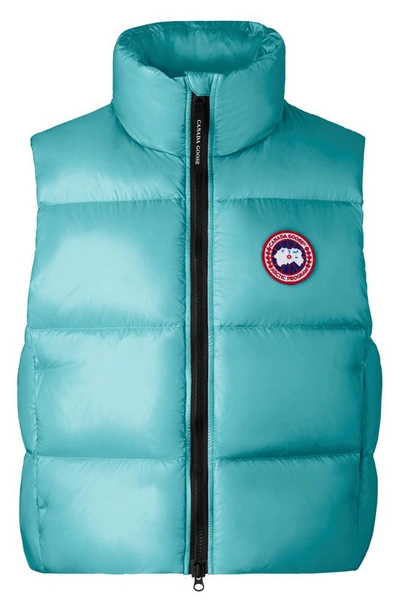 Canada Goose Cypress Packable 750 Fill Power Down Vest In Boulevard Blue-boulevard Bleu