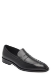 Hugo Boss Boss Derreck Penny Loafer In Black