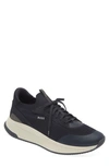 Hugo Boss Ttnm Evo Slon Knsd Sneaker In Blue