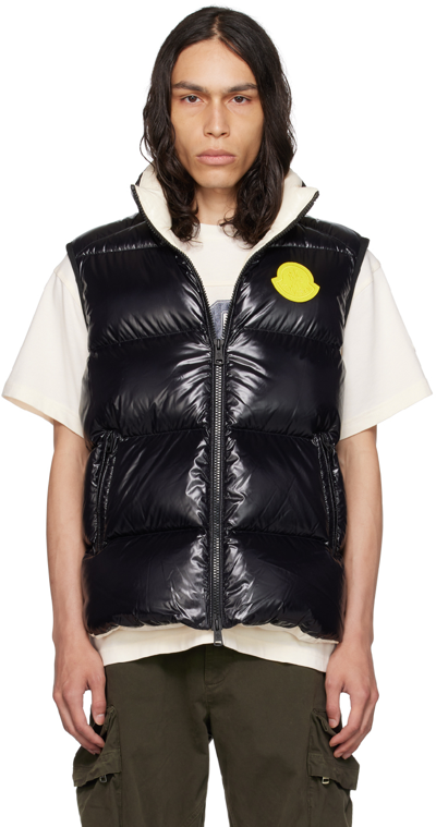 MONCLER BLACK SUMIDO DOWN VEST