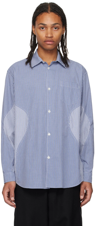 Undercover Blue Hourglass Shirt In Blue Ck