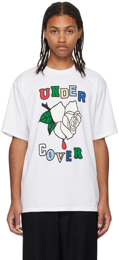 Undercover Printed T-shirt In White