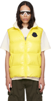 MONCLER YELLOW SUMIDO DOWN VEST