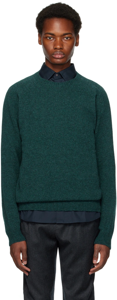 SUNSPEL BLUE CREWNECK SWEATER