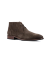 Vintage Foundry Co Aldwin Mens Suede Square Toe Booties In Brown