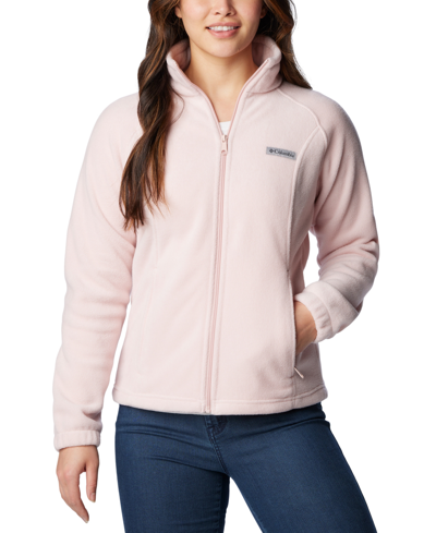 Columbia Women's Benton Springs Fleece Jacket, Xs-3x In Dusty Pink