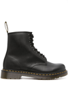Dr. Martens' Dr. Martens 1460 Military Boots In Black Felix Rub Off