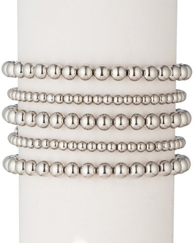 Eye Candy La 18k Plated Emma Stretch Bracelet Set